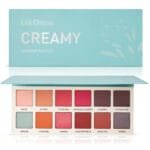 Las Chicas High Pigment Silky Hydroxybenzophenone Non-Vegan Cruelty-Free Cream 12-Color Eyeshadow Palette Makeup Palette - Image 3