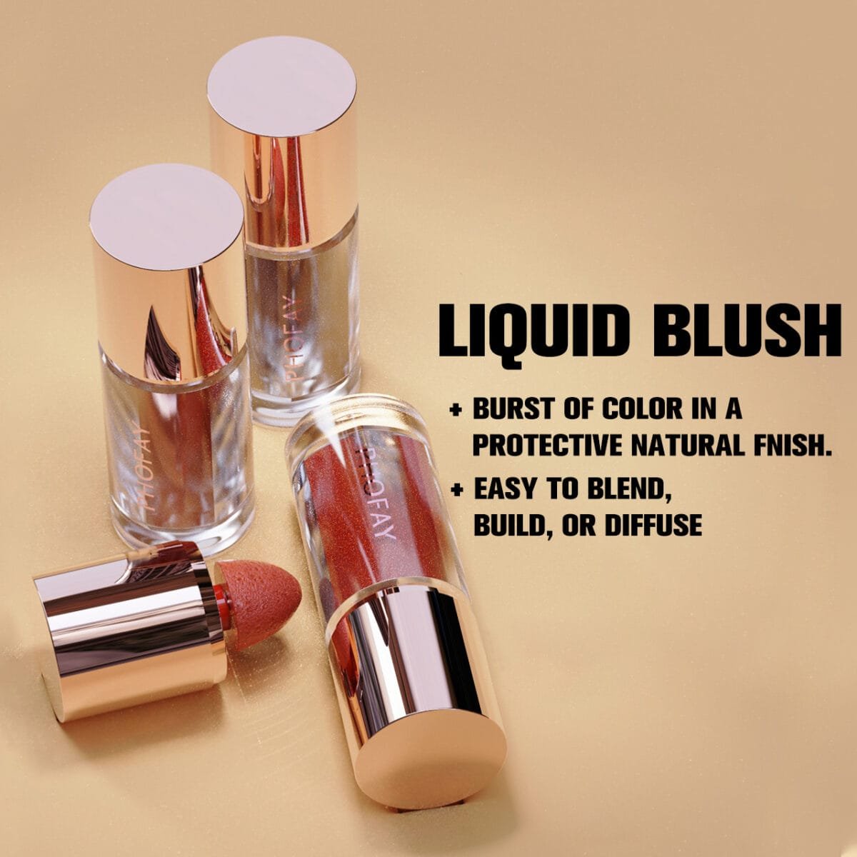 PHOFAY Mousse Liquid Blush - Image 10
