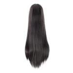 40Inch 100cm Long Women's Long Straight Black Wig Anime Costume Party Wig - Image 2