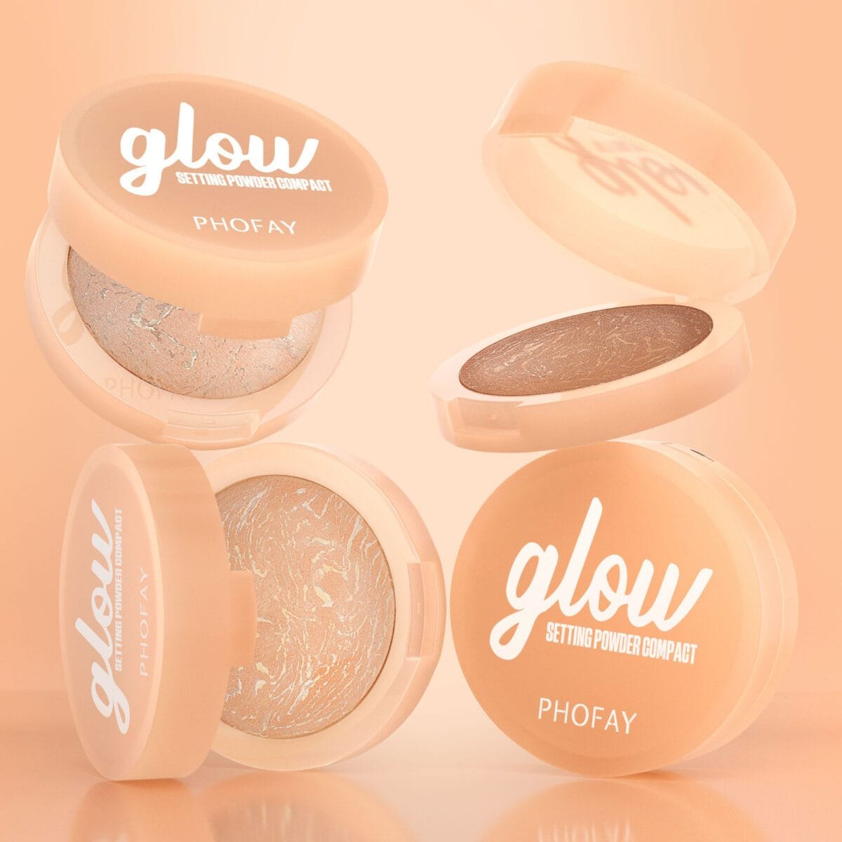 PHFOAY Baking Setting Powder Compact - Image 6