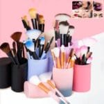 12pcs Makeup Brush Set Blush Eyeshadow Eyelash Highlighter Makeup Brush - Image 5