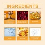 OUHOE Turmeric Cleanser Gently Cleanses Facial Skin, Moistens, Nourishes And Nourishes Skin Without Straining - Image 6