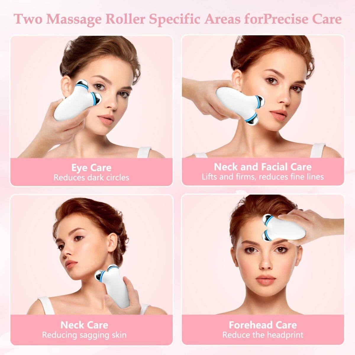 Anti Aging And Wrinkles Microcurrent Facial Device, Boost Skin Care Absorption - Image 2