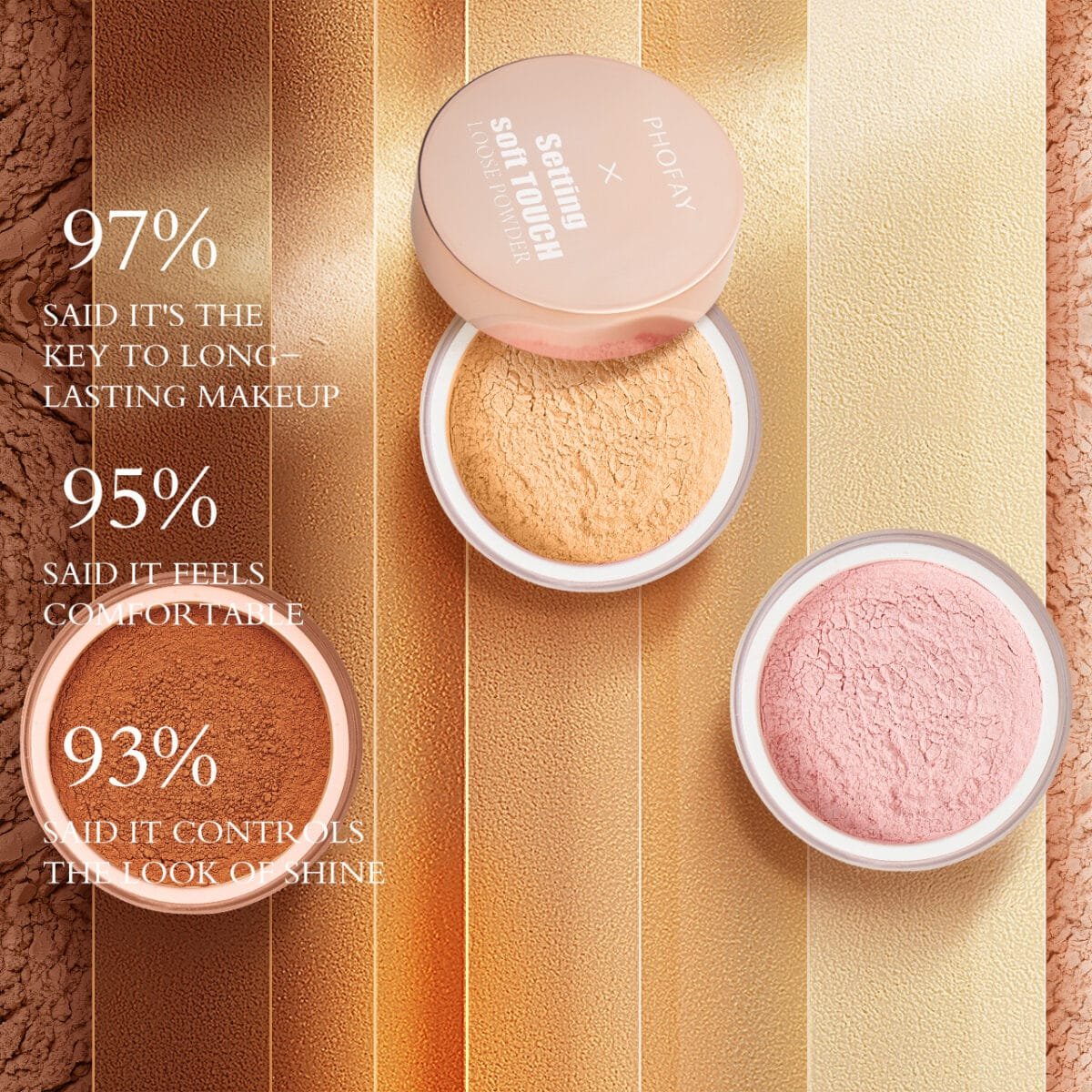 PHOFAY Setting Soft Touch Loose Powder - Image 7