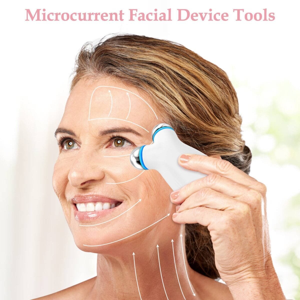 Anti Aging And Wrinkles Microcurrent Facial Device, Boost Skin Care Absorption - Image 3