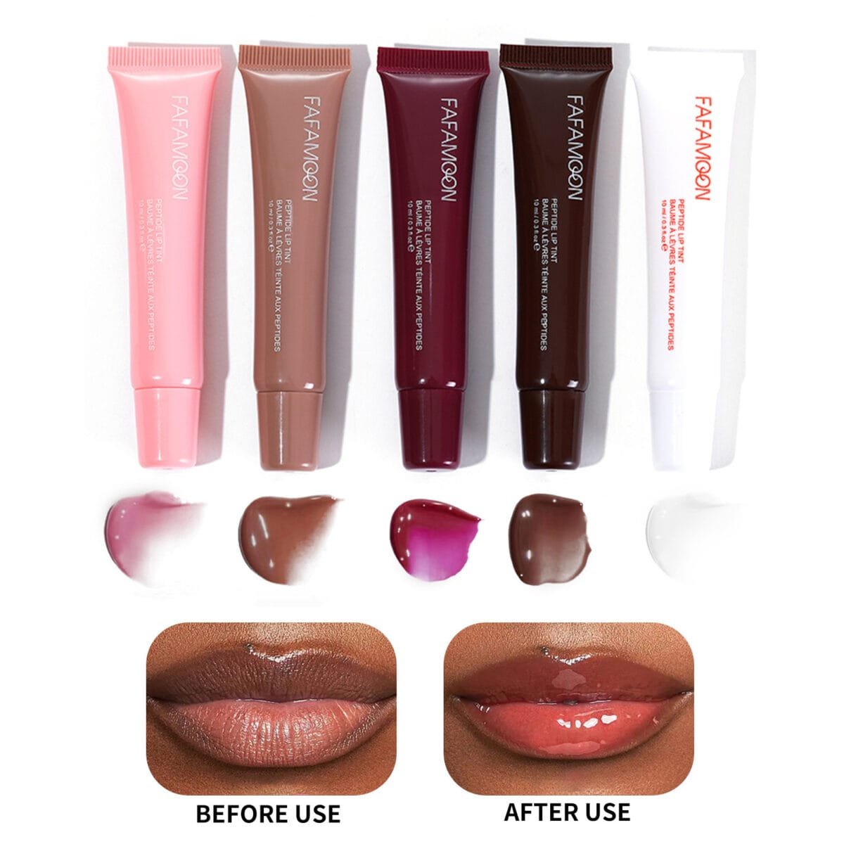 Glossy Lip Glaze Waterproof Long Lasting Lip Gloss Glossy Mirror Tea Red Liquid Lipstick Doodle Lip Korean Makeup - Image 3