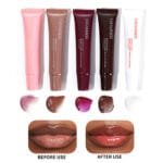 Glossy Lip Glaze Waterproof Long Lasting Lip Gloss Glossy Mirror Tea Red Liquid Lipstick Doodle Lip Korean Makeup - Image 3