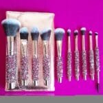 10 IN 1 Diamond Inlaid Handmade Custom Makeup Brush