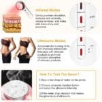 Ultrasonic Body Shaping Machine 3 In 1 Multifunctional EMS Infrared Massager Fat Remover For Belly Waist Leg Arm Skincare - Image 4