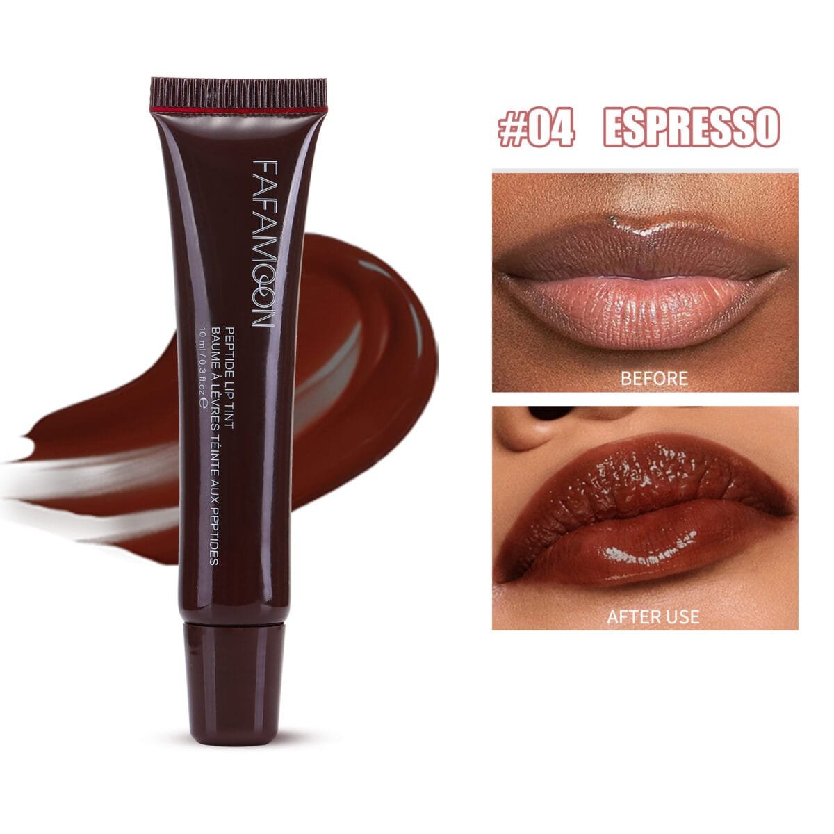 Glossy Lip Glaze Waterproof Long Lasting Lip Gloss Glossy Mirror Tea Red Liquid Lipstick Doodle Lip Korean Makeup - Image 2