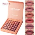 6Pcs Matte Liquid Lipstick Set - Waterproof, Long Lasting & Non-Stick Cup Velvet Lip Gloss - Highly Pigmented Nude & Bold Lip Color Kit - Perfect Beauty Gift For Women & Girls - Image 5
