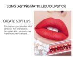 6Pcs Matte Liquid Lipstick Set - Waterproof, Long Lasting & Non-Stick Cup Velvet Lip Gloss - Highly Pigmented Nude & Bold Lip Color Kit - Perfect Beauty Gift For Women & Girls - Image 2
